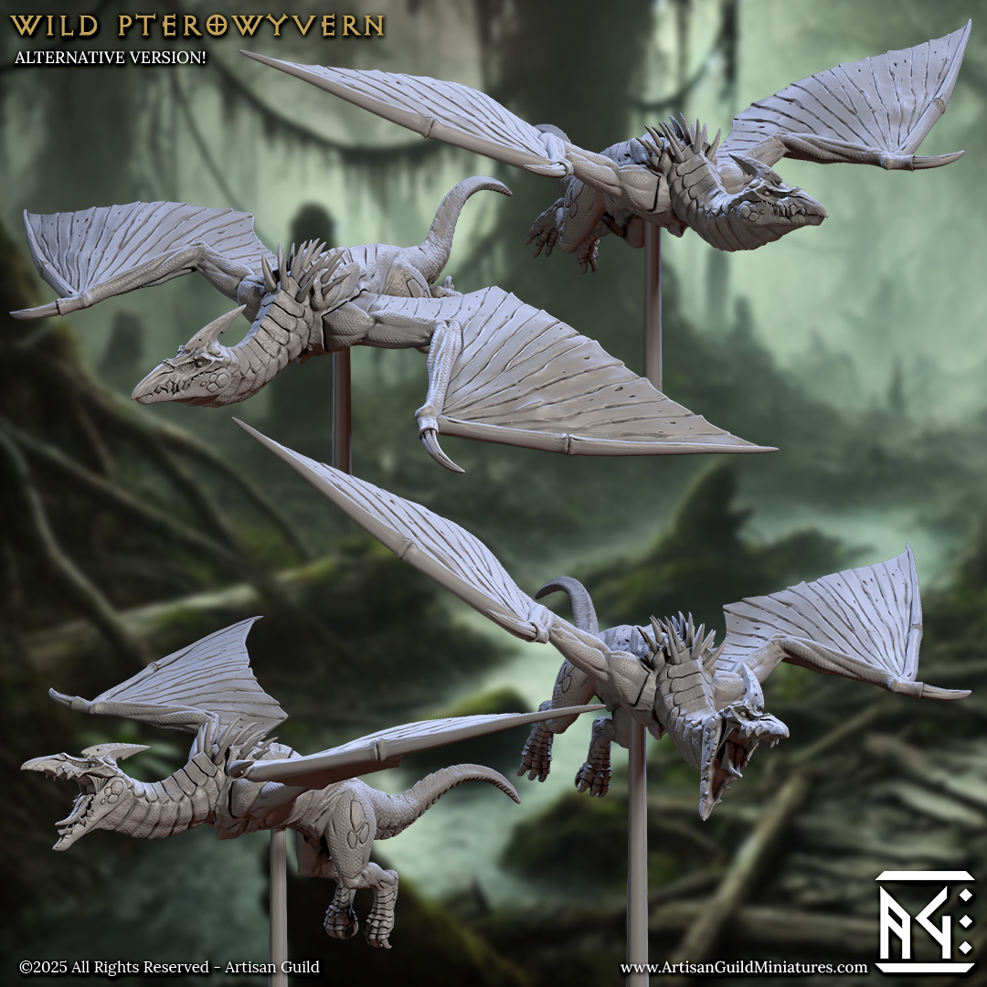 Pterowyvern Cavalry - Lizardmen