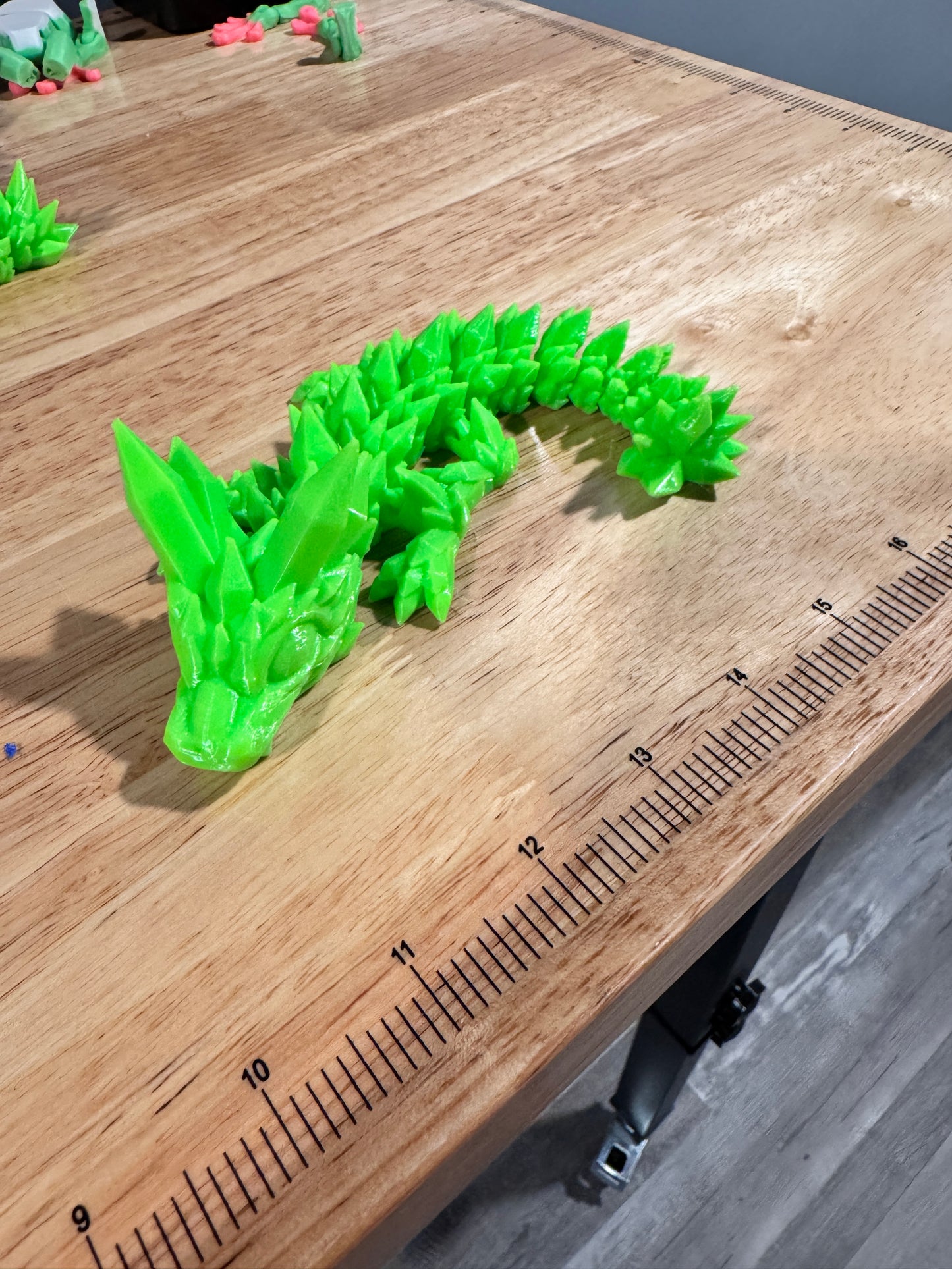 Cinderwing baby crystal dragon