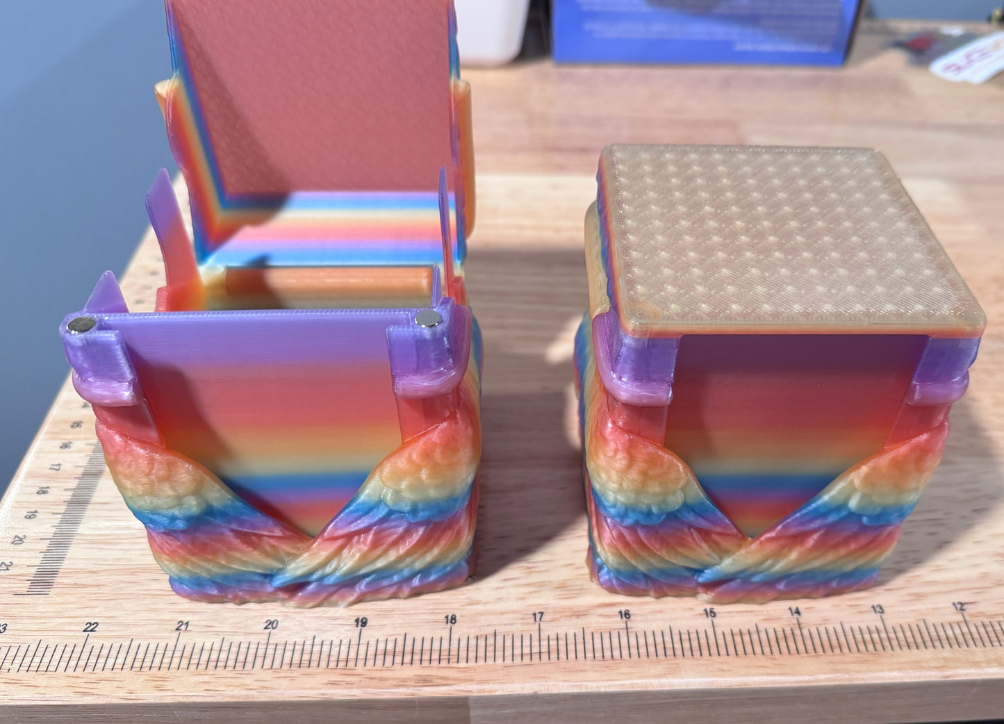 Angel wing deck box