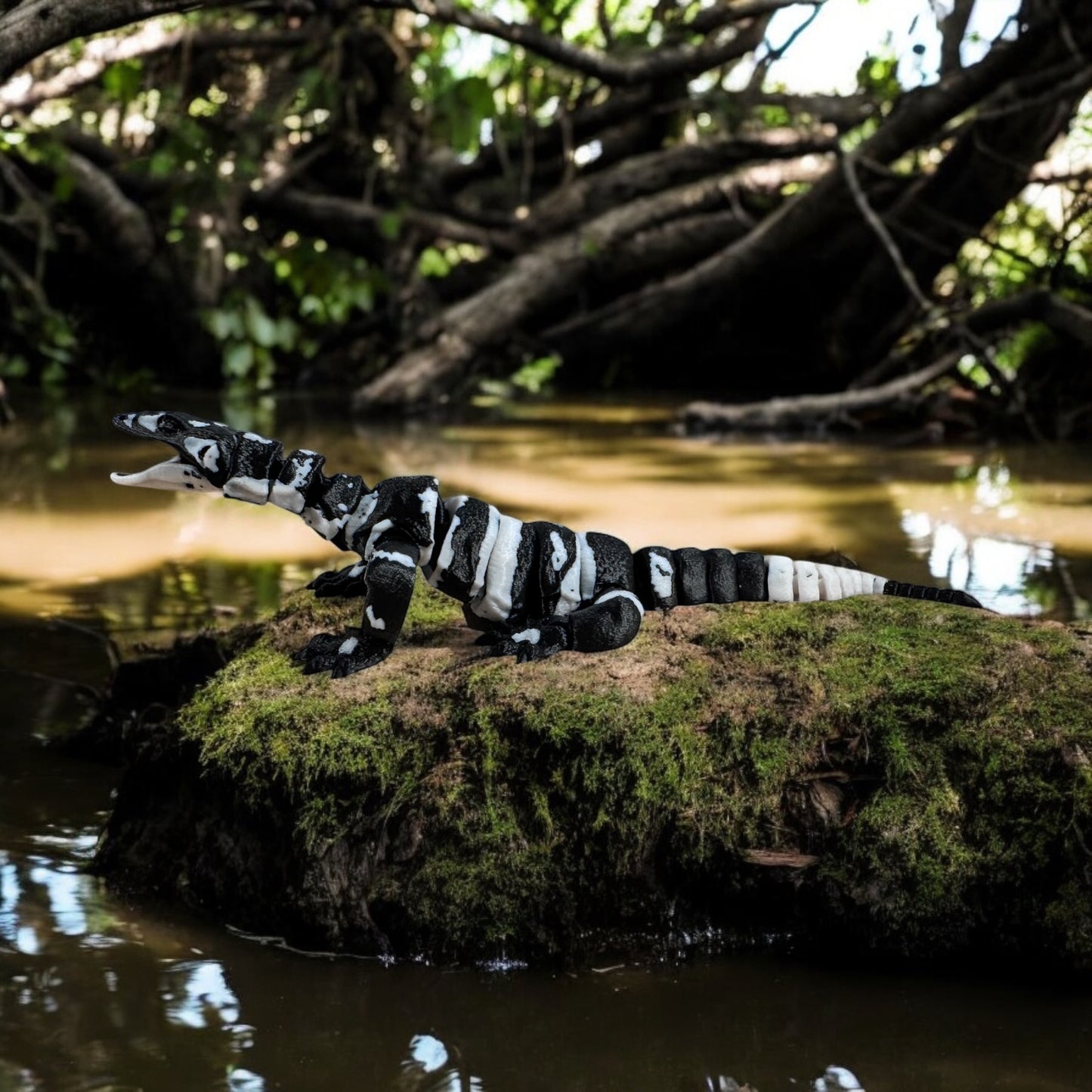 Asian water monitor flexi