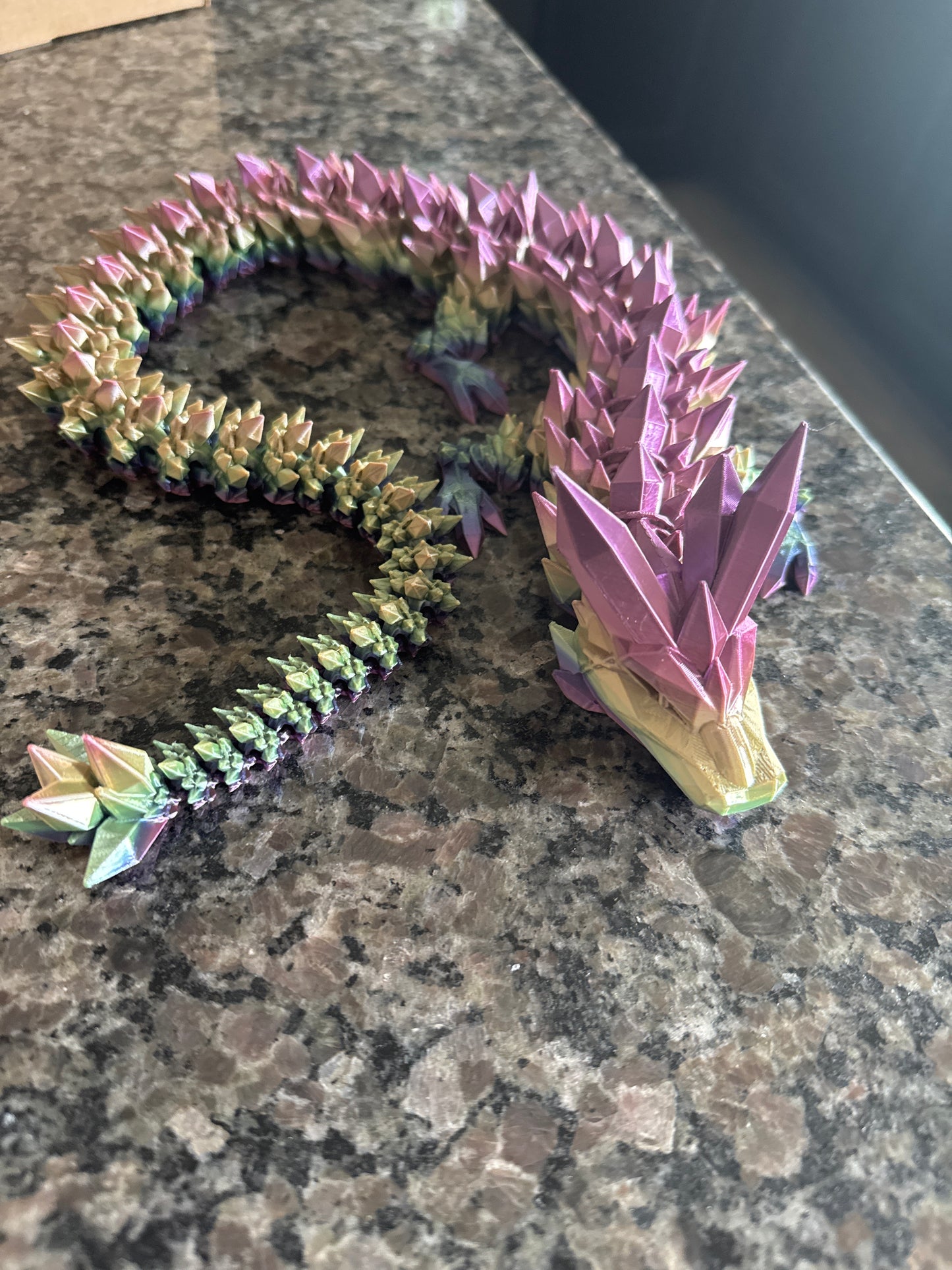 Cinderwing Crystal Dragon