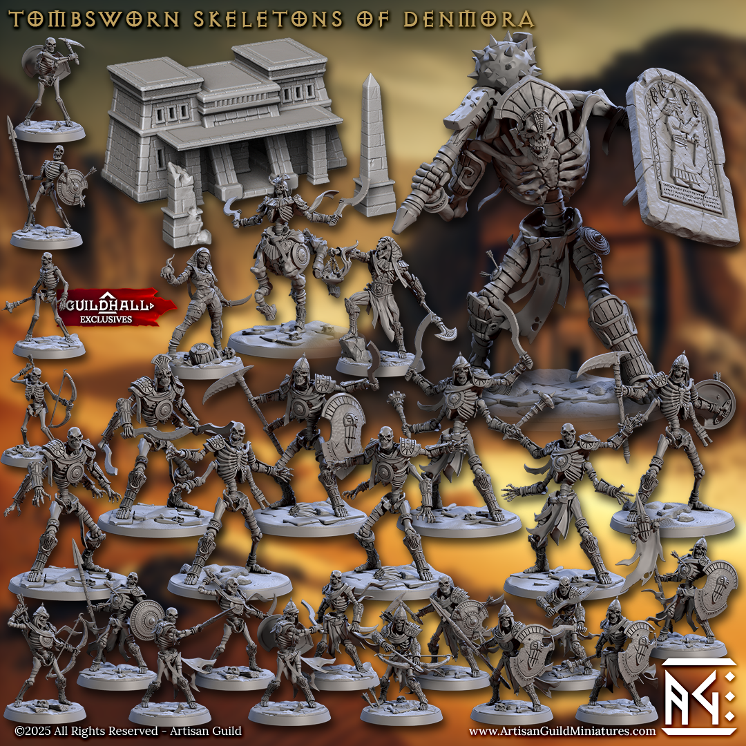 Tombsworn Skeletons of Denmora