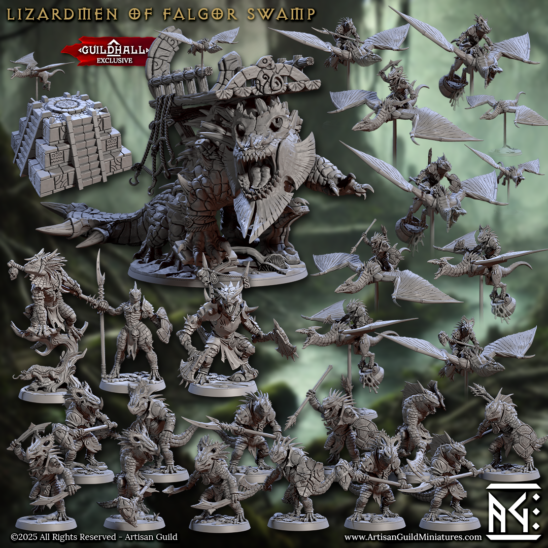Lizardmen of Falgor Swamp