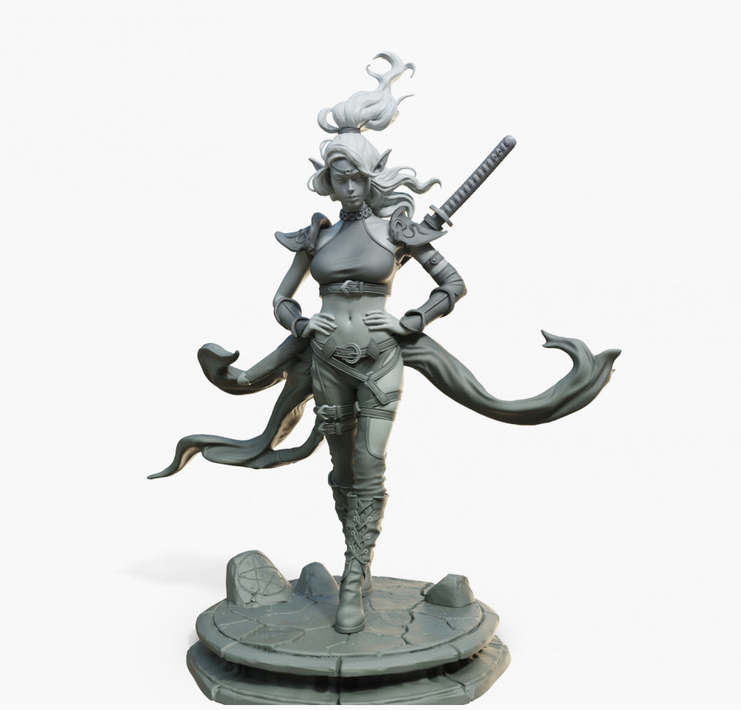 Elves - available in 32 or 75mm scale