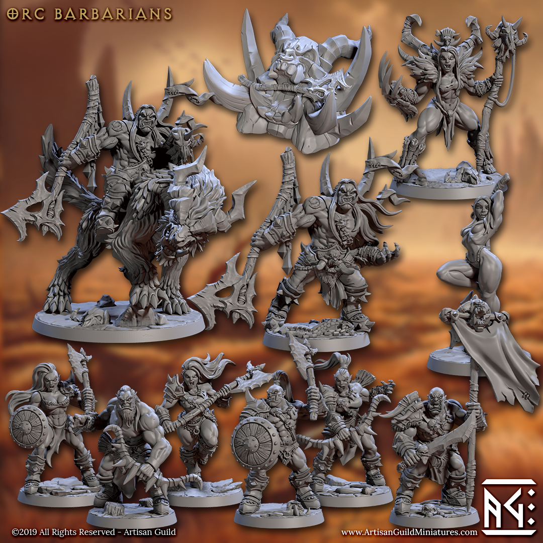 Orc Barbarians - COMING SOON