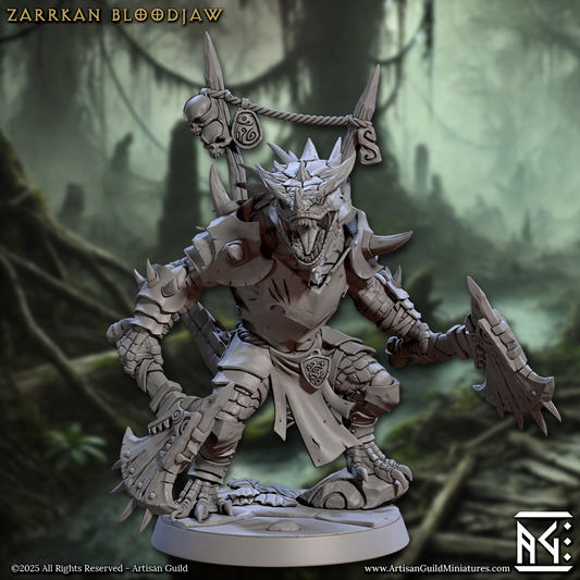Zarrkan Bloodjaw - Lizardman warlord
