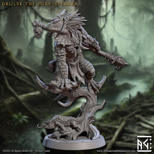 Drulsk the Mire-Speaker - Lizardman druid