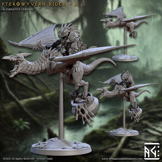 Pterowyvern Cavalry - Lizardmen