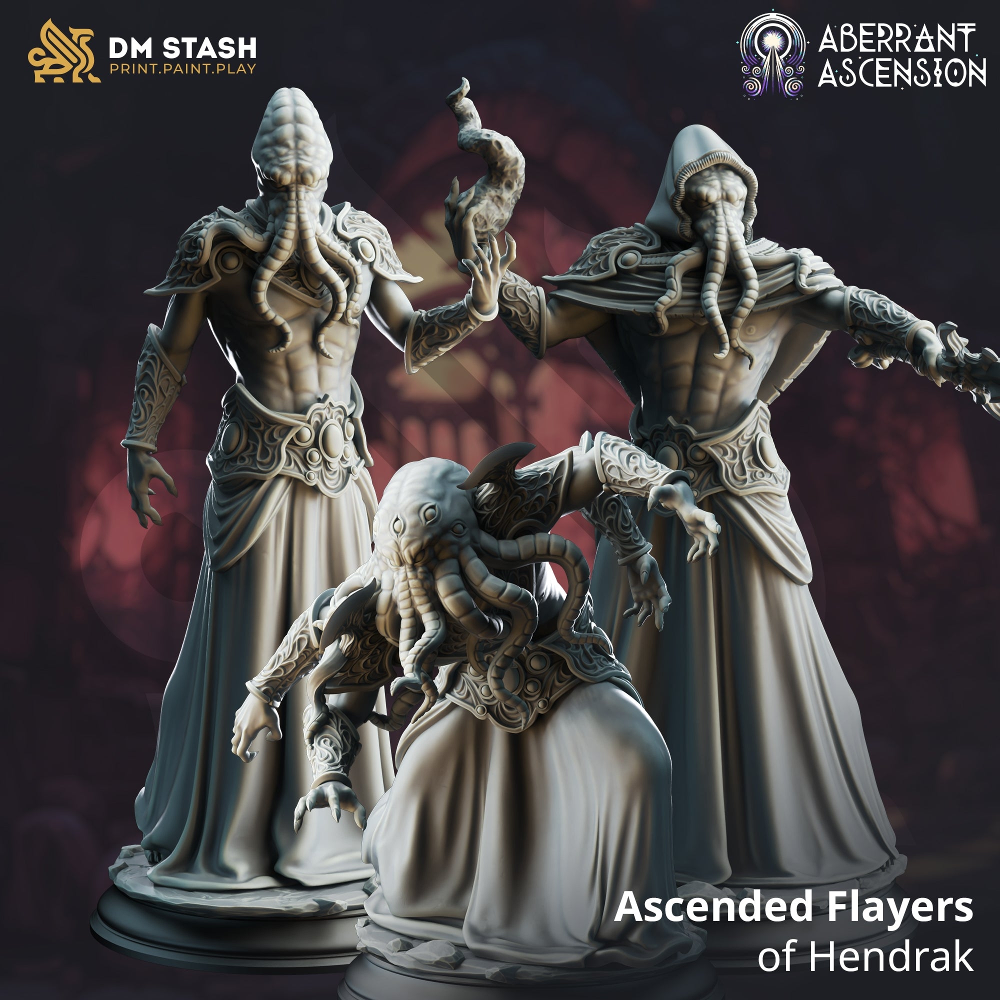 Ascended flayers of Hendrak - set of 3