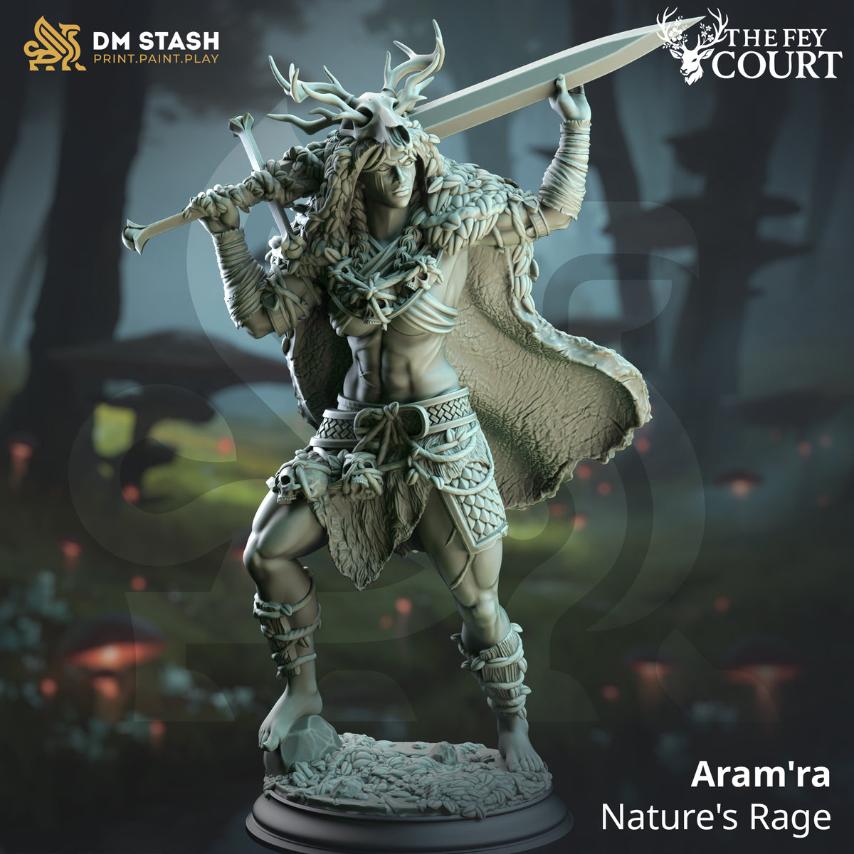Aram ra - Nature's Rage Level 3 Colossal Barbarian
