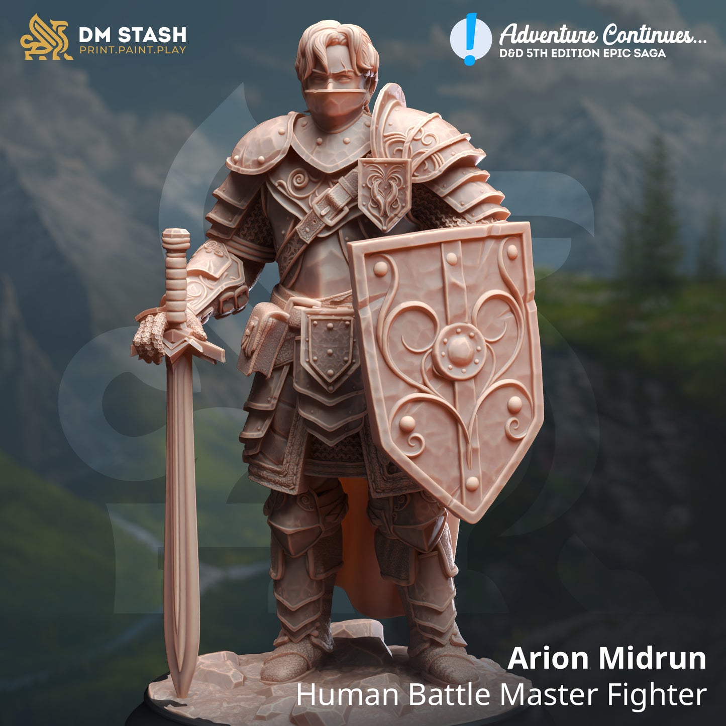 Arion Midrun - Human Battle Master Fighter