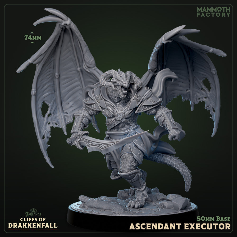 Ascendant Executor - Dragonborn warrior