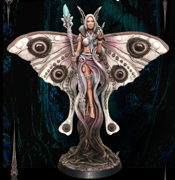 Athalia Sorceress Moth form