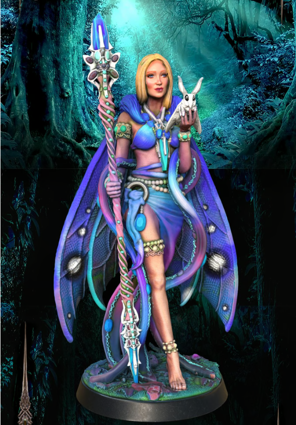 Athalia Sorceress Moth form
