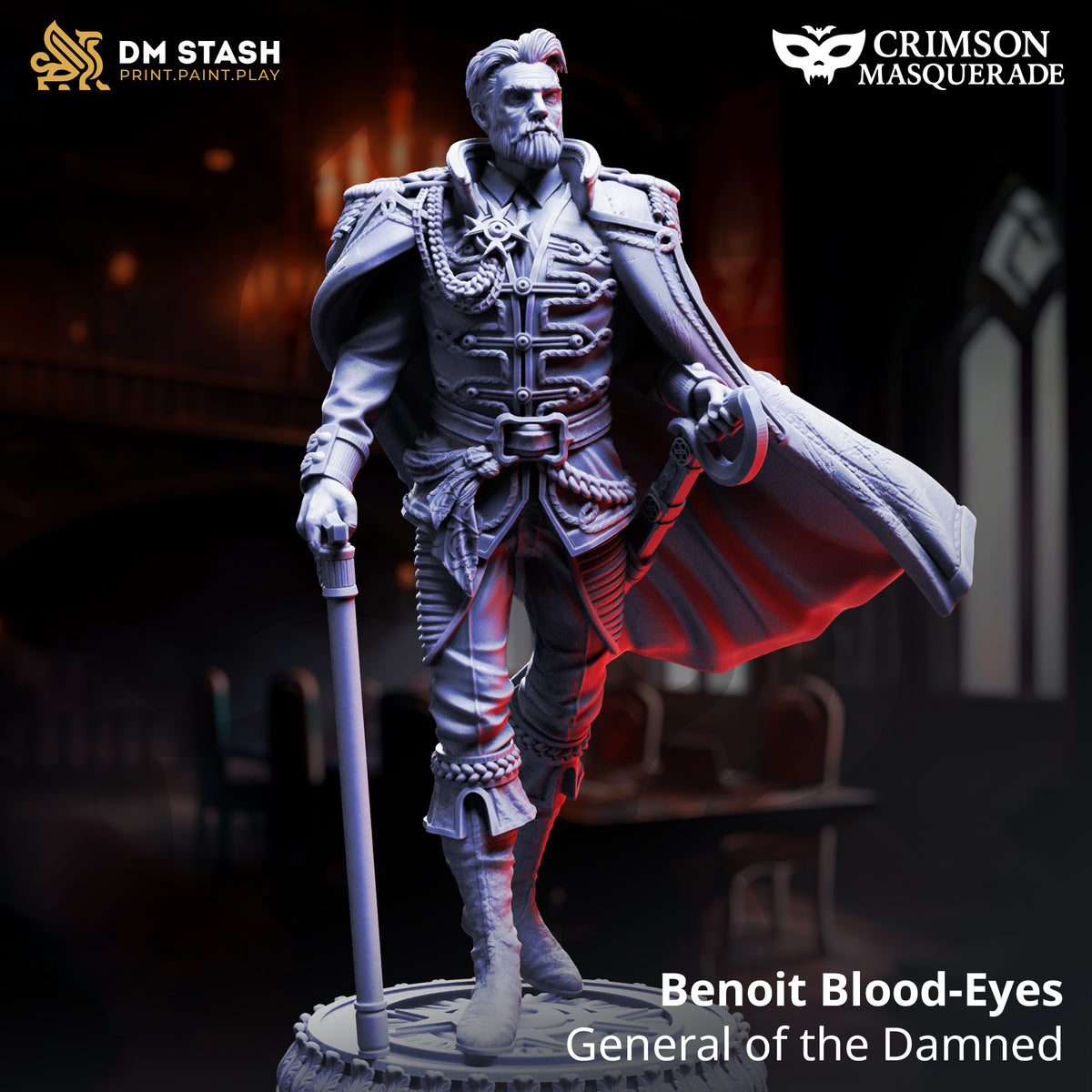 Benoit Blood-Eyes: Vampire General of the damned