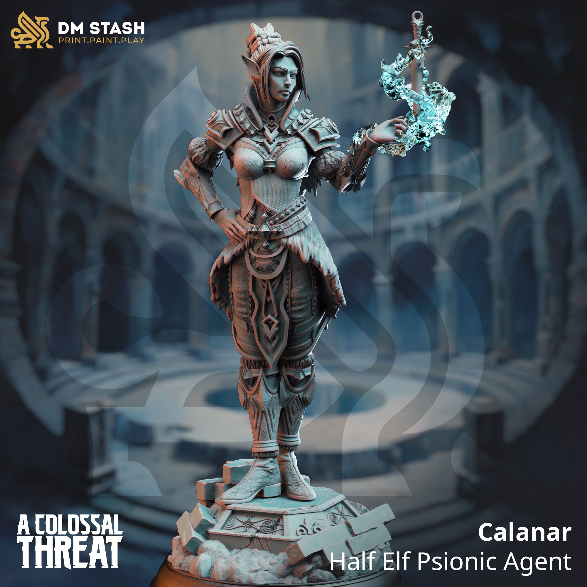 Calanar - Half Elf Psionic Agent