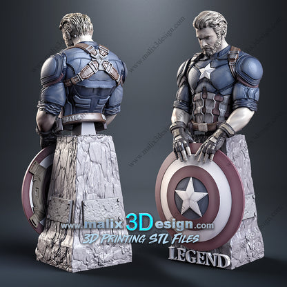 Captain America Bust