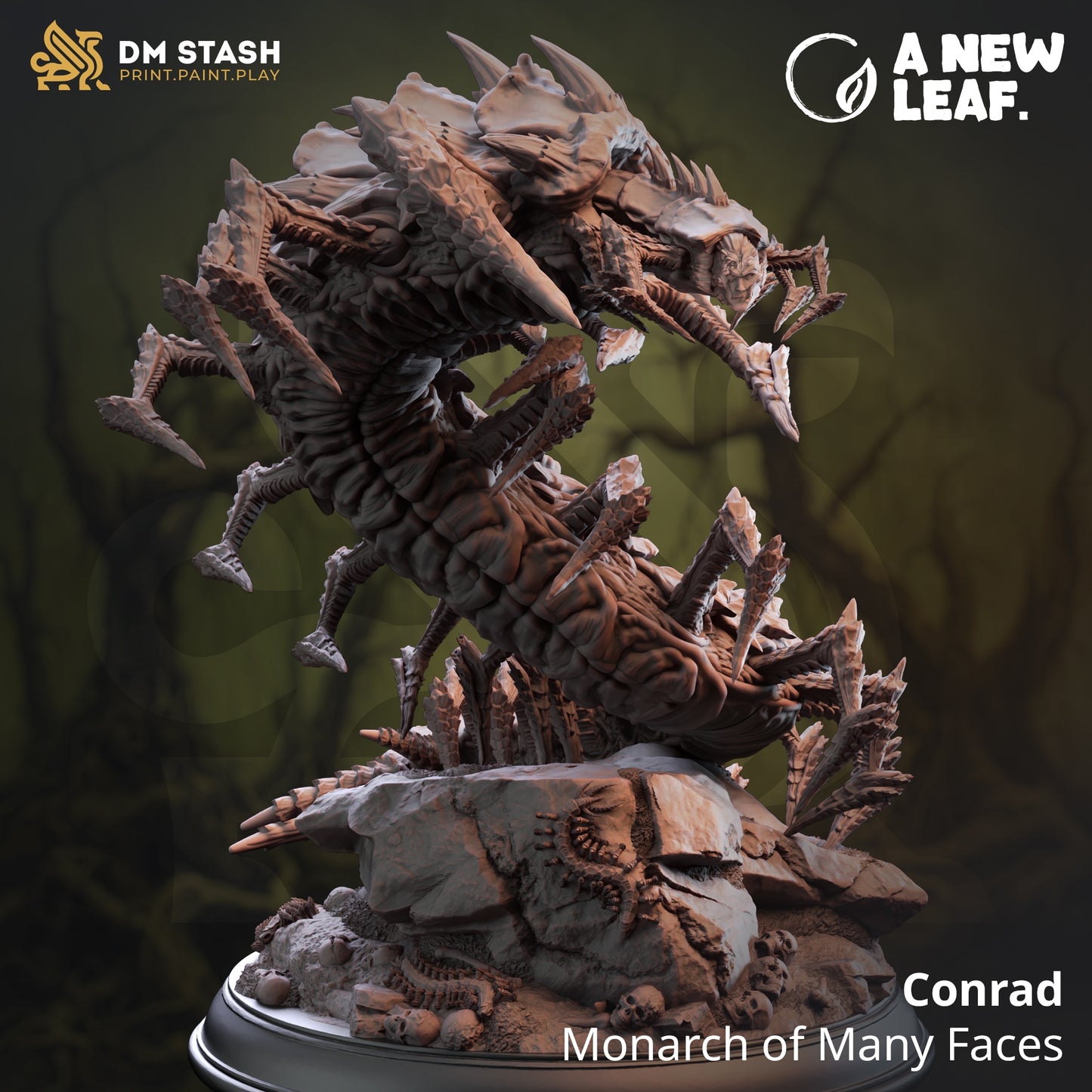 Eldritch Centipede Abomination - Monarch Conrad