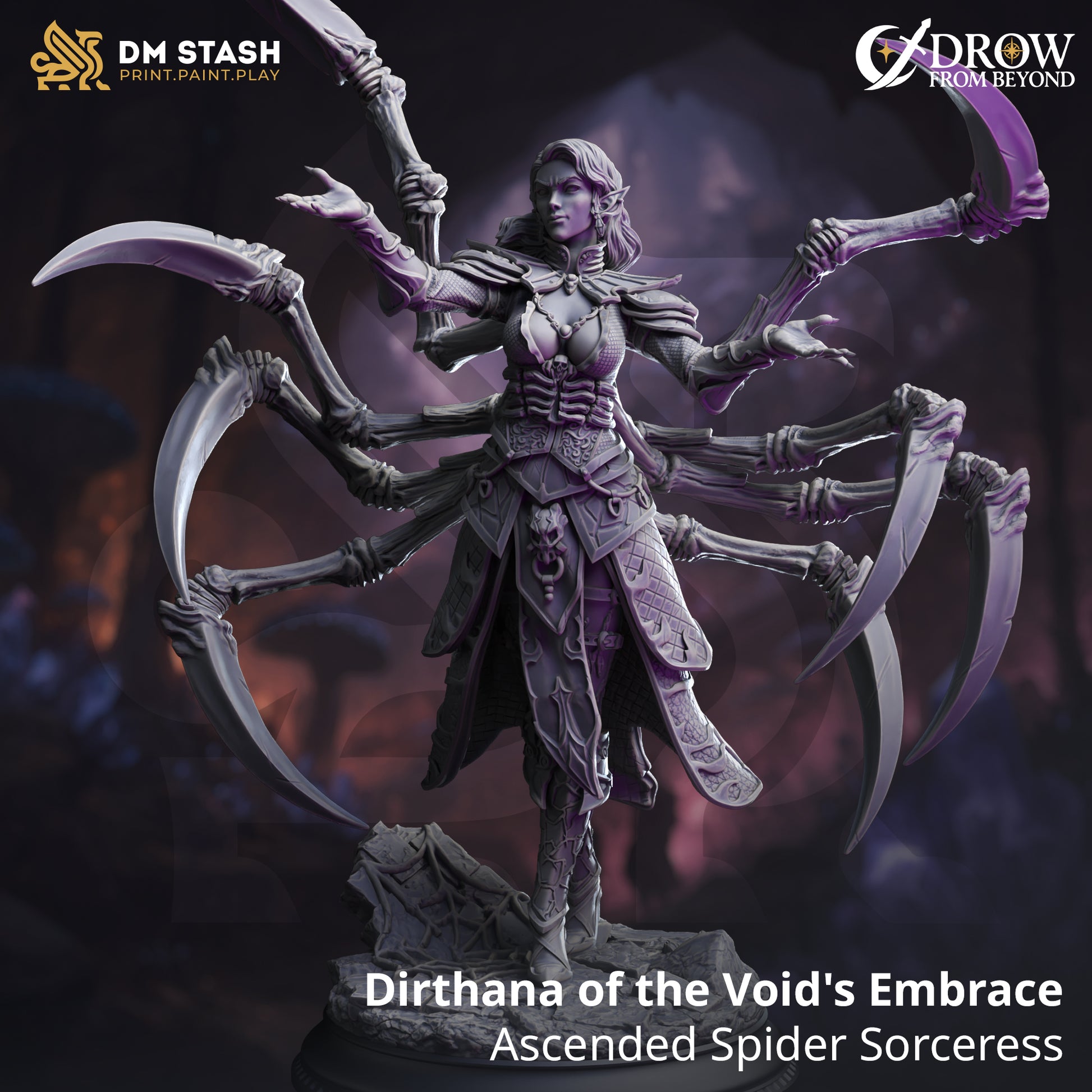 Dirthana of the Void_s Embrace - Ascended Spider Sorceress