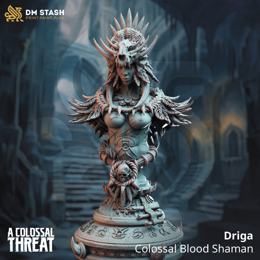 Driga - Colossal Blood Shaman BUST