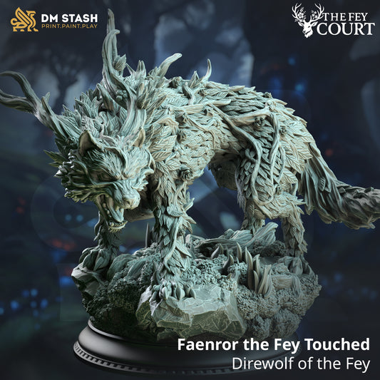 Faenror the Fey Touched - Direwolf of the Fey