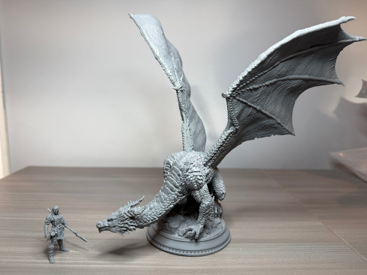 Azmordion the Ever-Prideful - Adult Silver Dragon