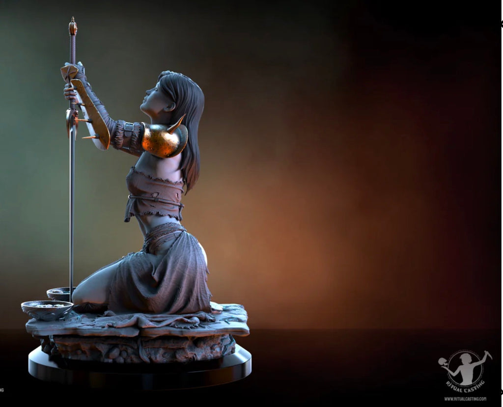 Keena The Anointed 1/10 sculpture