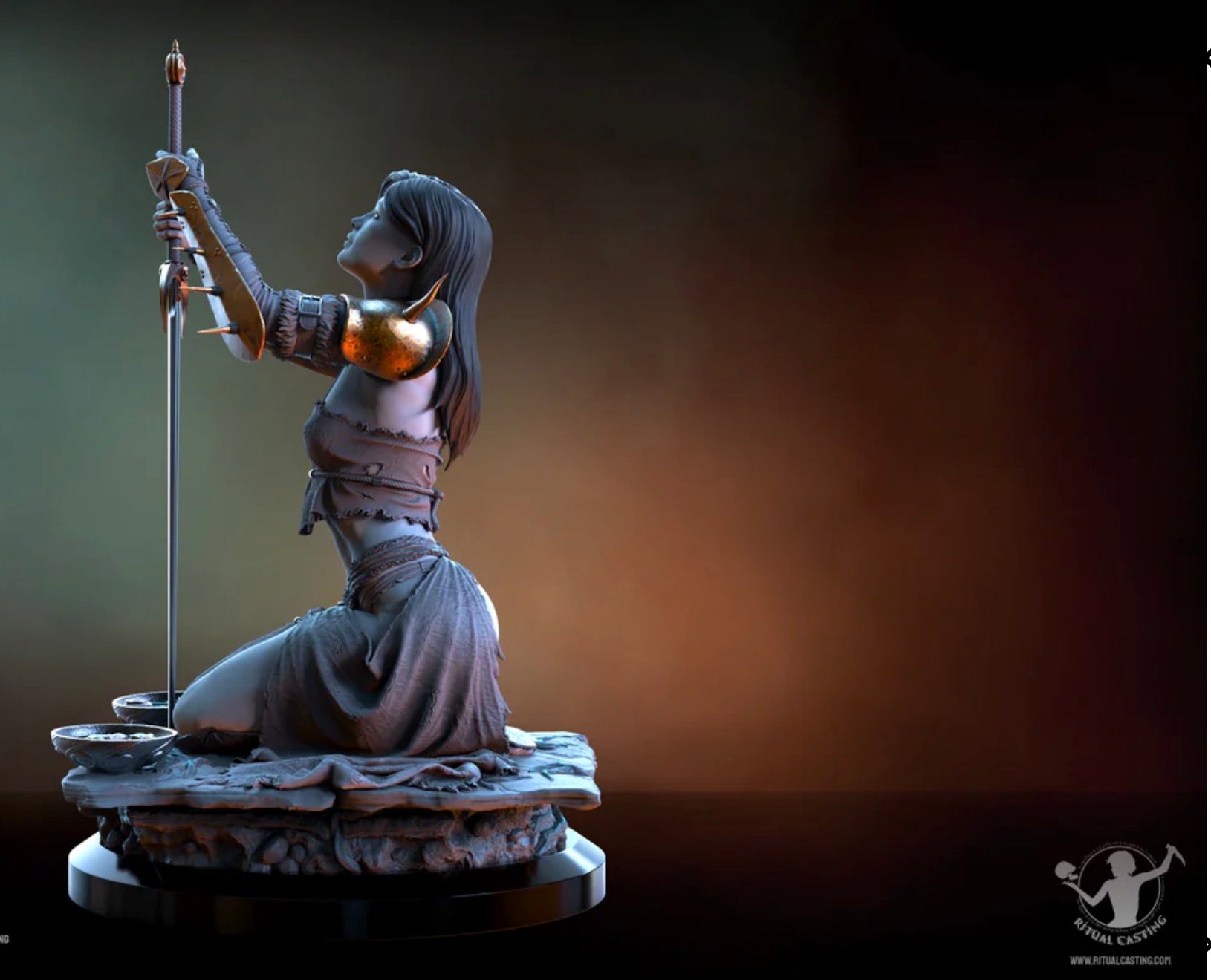 Keena The Anointed 1/10 sculpture