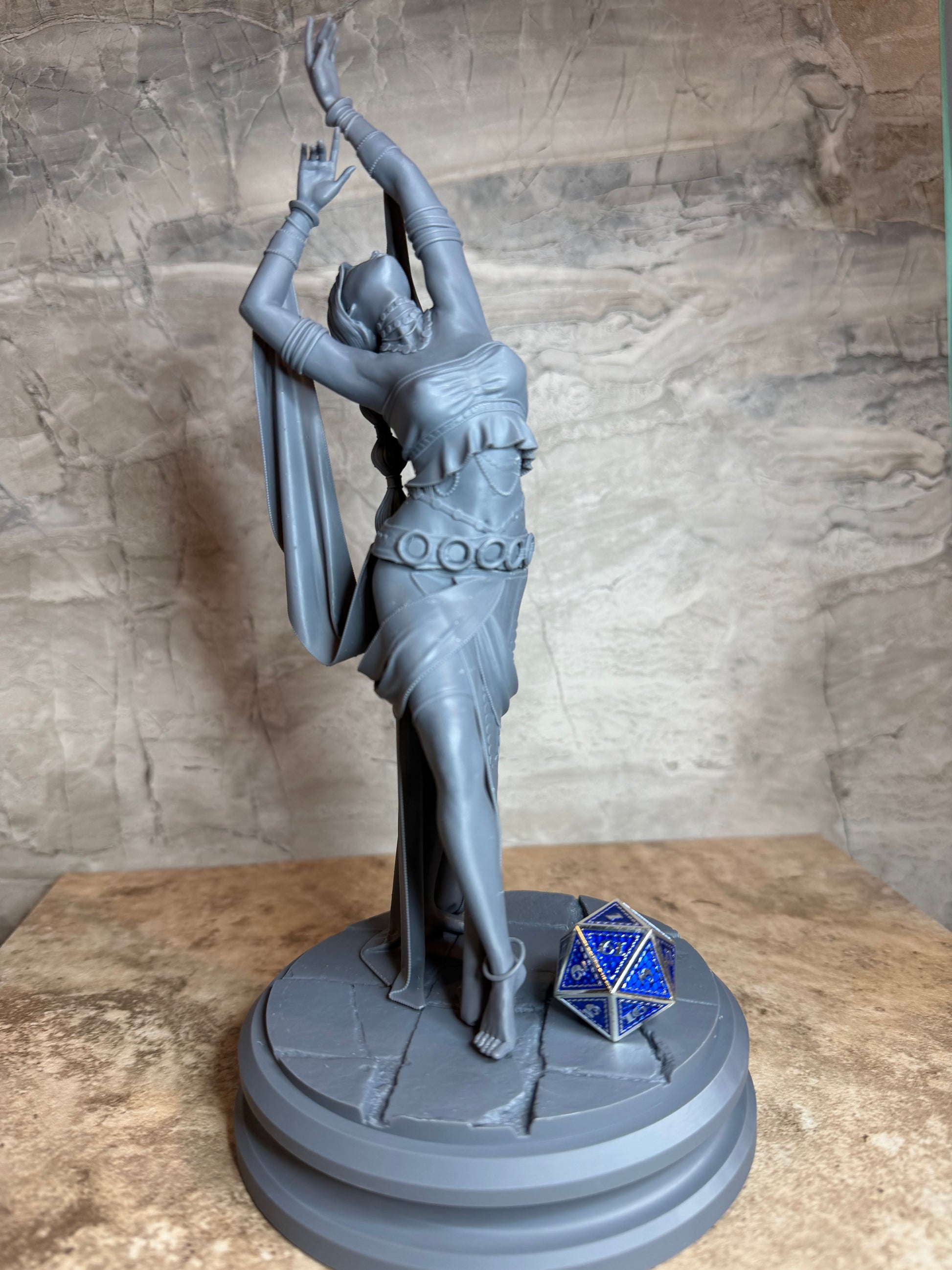 Saadiya exotic dancer sculpture 1/10 scale sculpture
