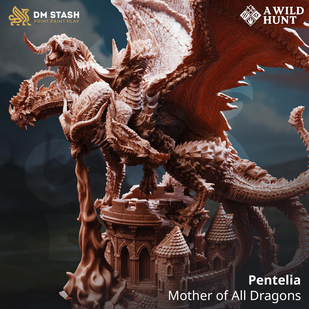 Pentelia - Mother of dragons, chromatic dragon