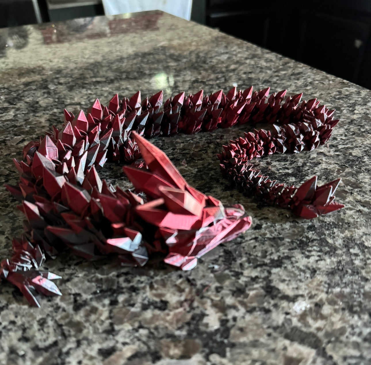 Cinderwing Crystal Dragon