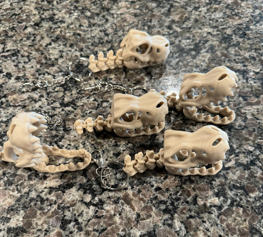 T Rex Keychains