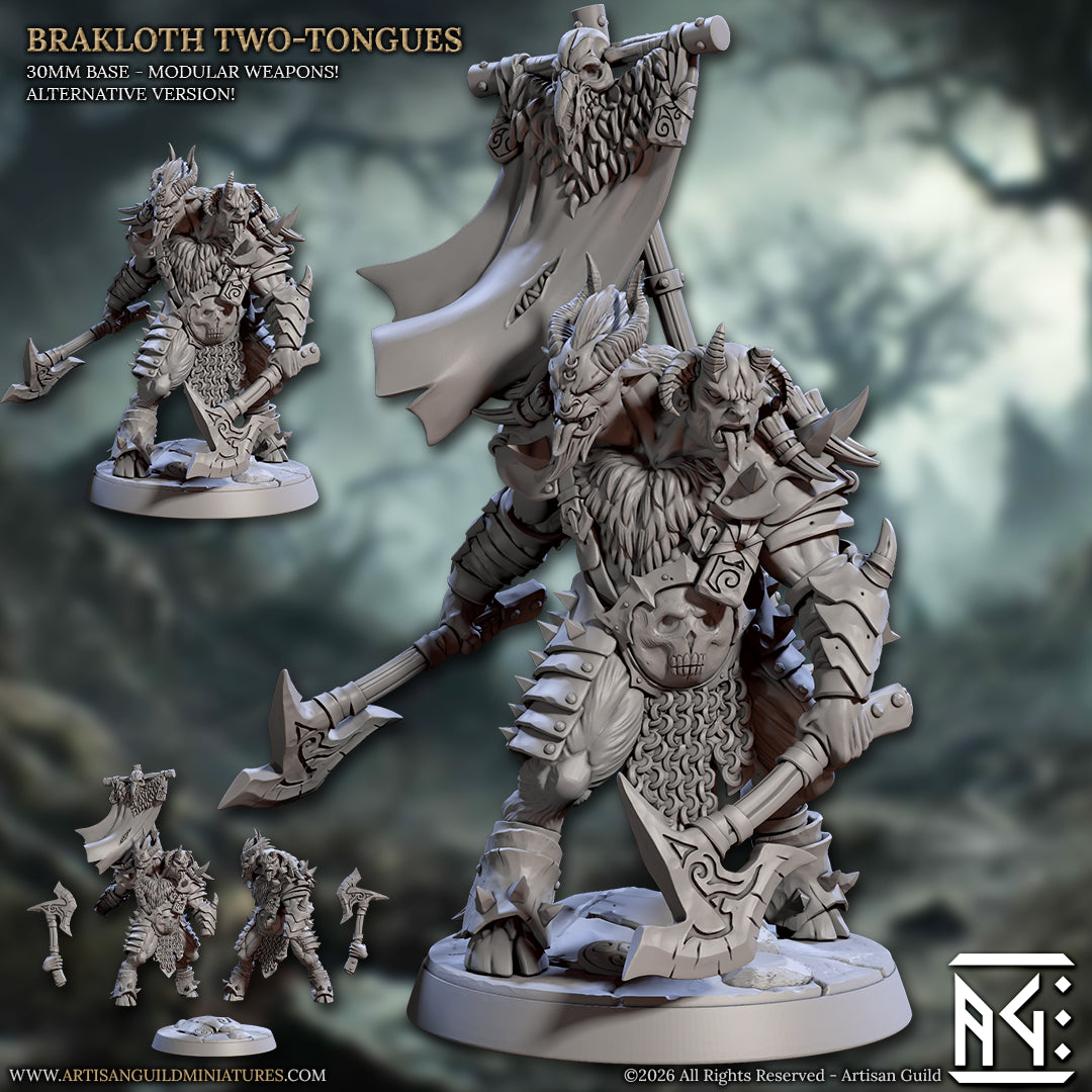 Brakloth two-tongues - beastman