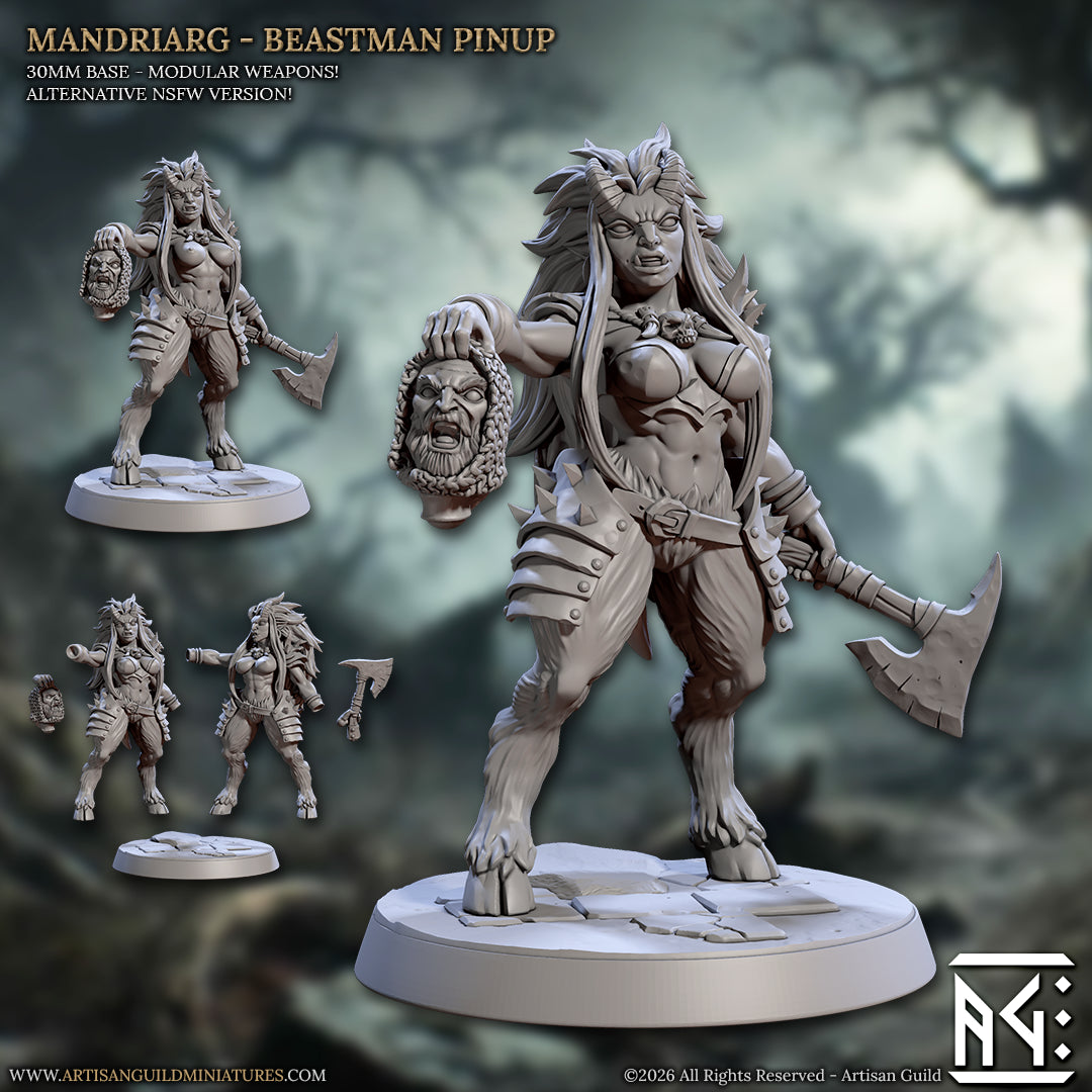 Mandriarg- beastman pinup