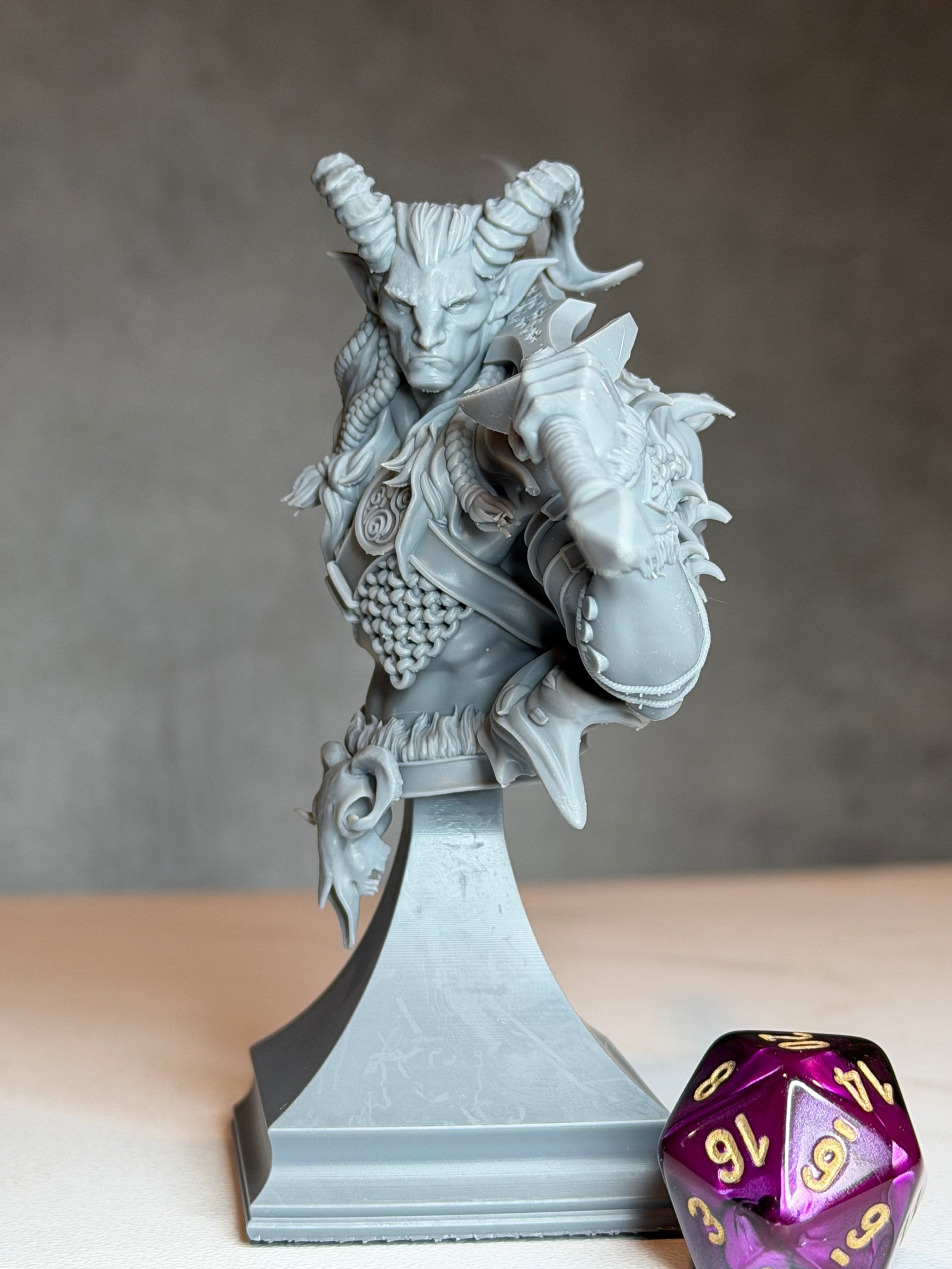 The Wildhunter bust - beastmen