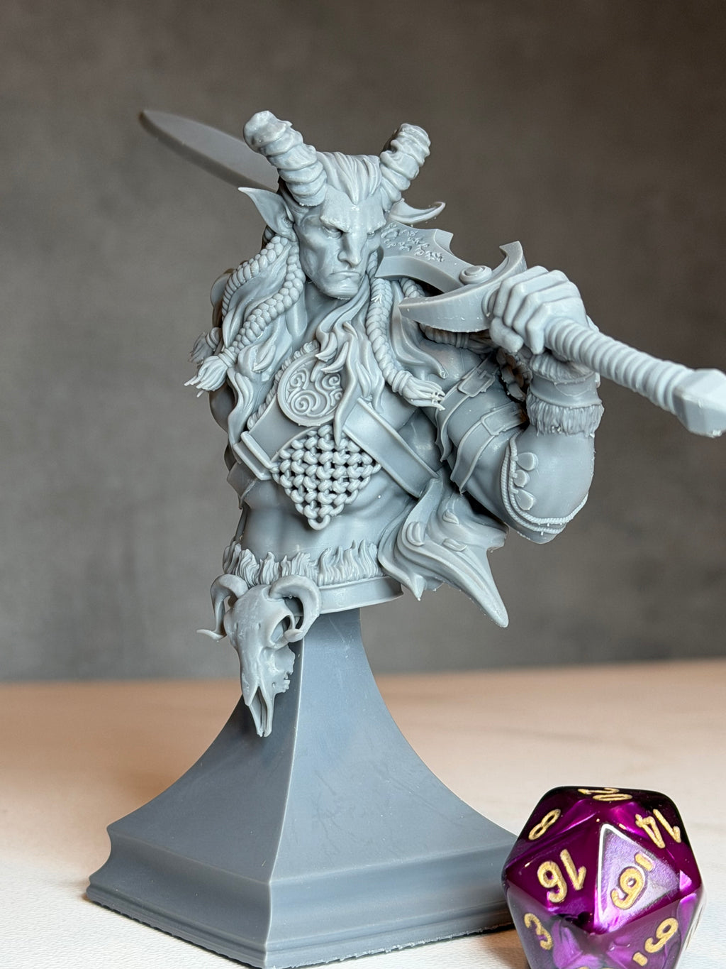 The Wildhunter bust - beastmen