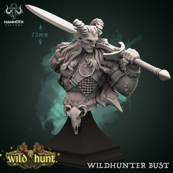 The Wildhunter bust - beastmen