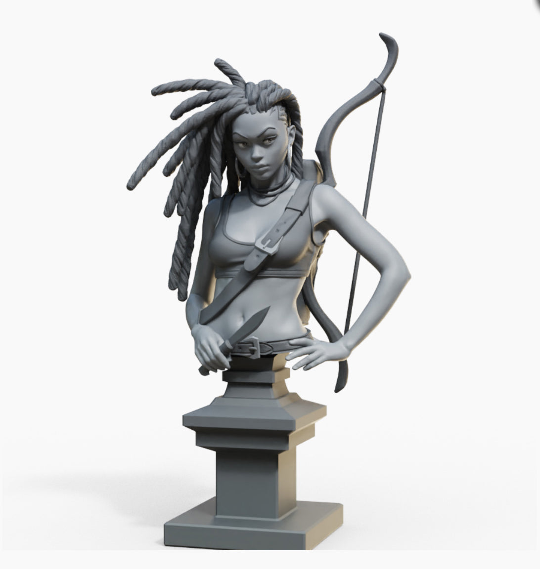 Tyra sculpture