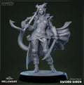 Sword Siren original Mammoth Factory sculpt render
