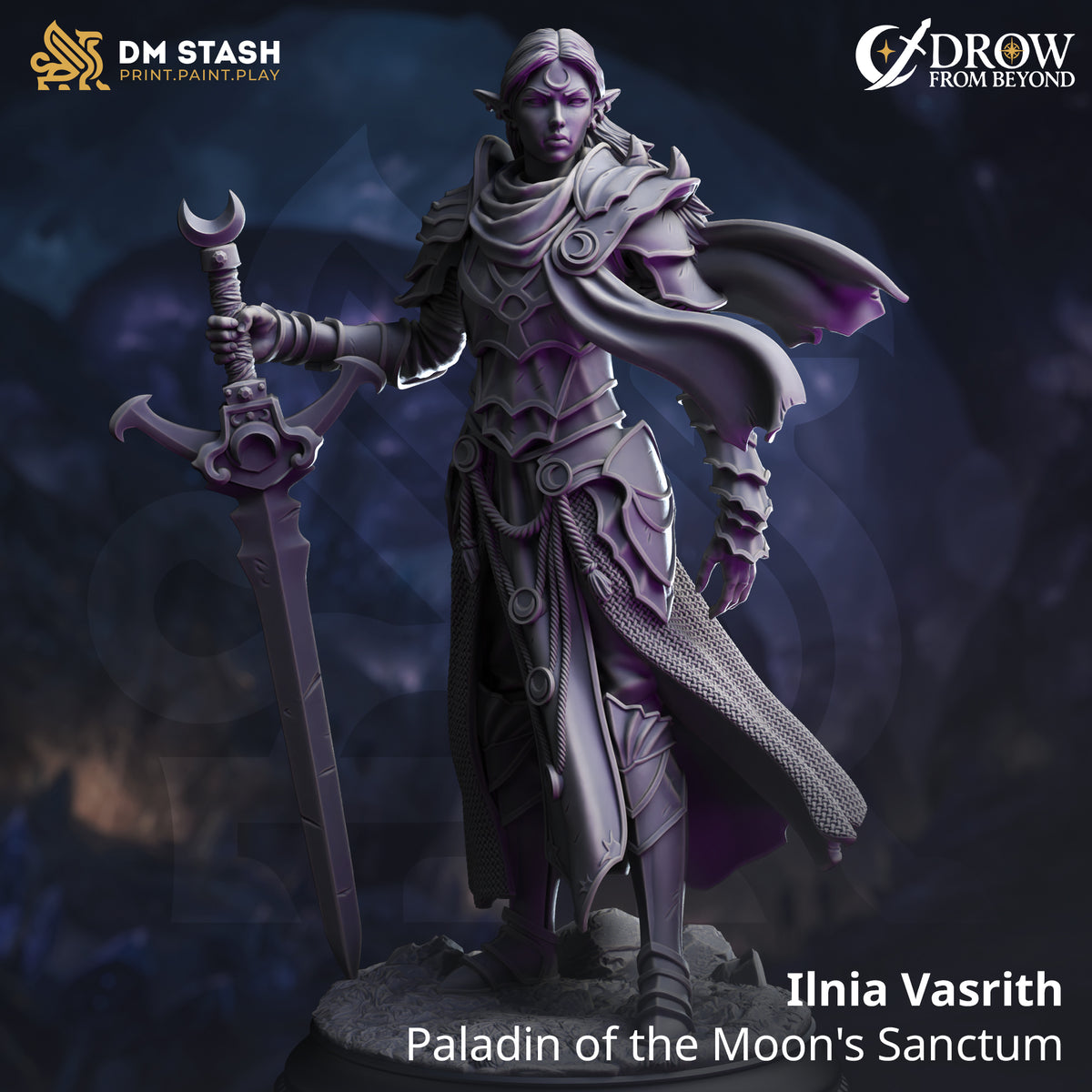 Ilnia Vasrith - Paladin of the Moon Sanctum