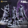 Irinax's Chosen - Drow Soldiers (Set of 3)