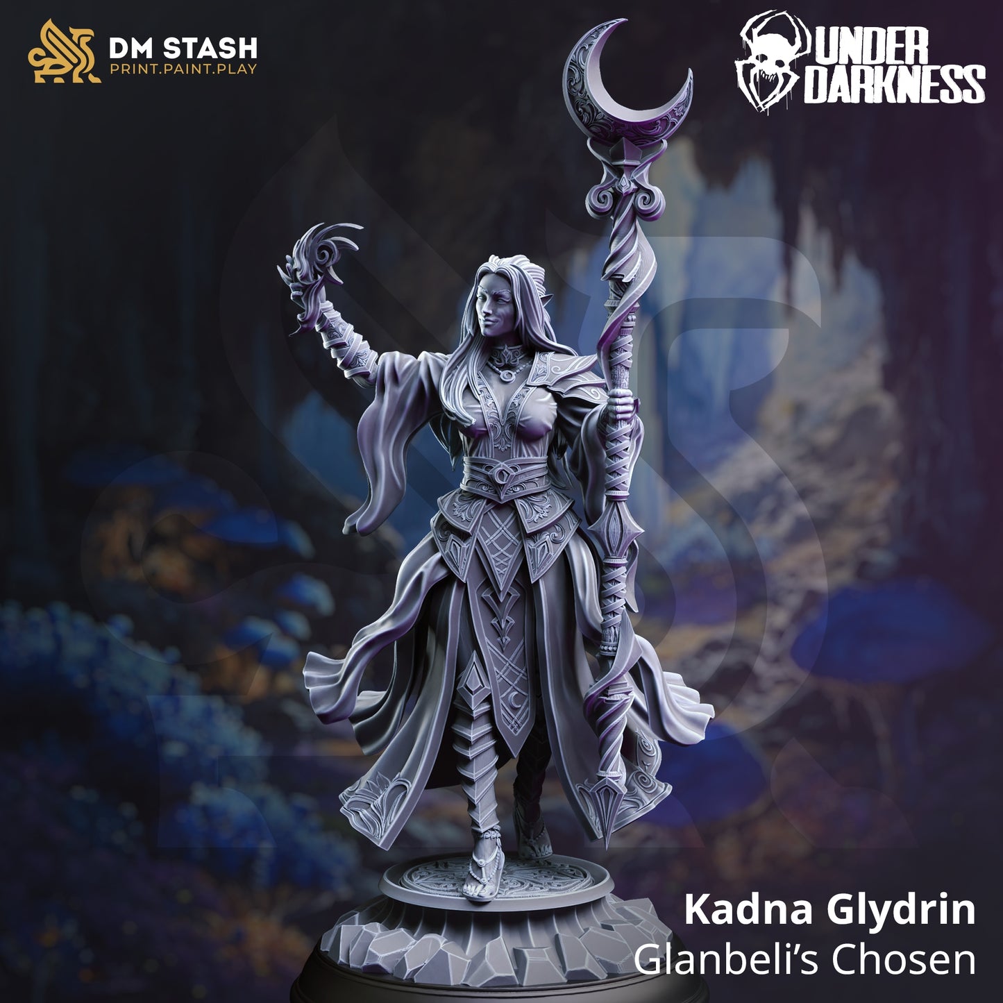 Kadna Glydrin - Glanbeli’s Chosen - Drow Cleric