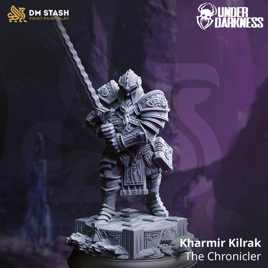 Kharmir “Lorehand” Kilrak - The Chronicler:  Duegar Dwarf Battlemaster