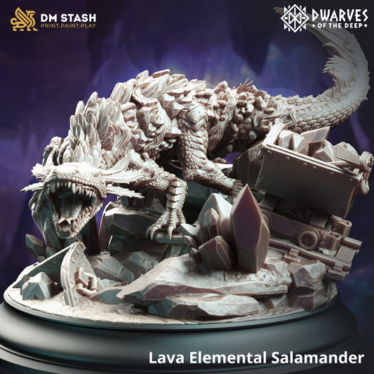 Lava Elemental Salamander