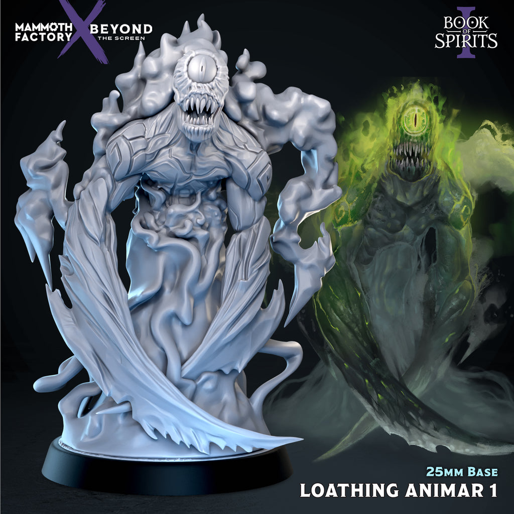 Loathing Animar sculpt 1 – Mammoth Factory render