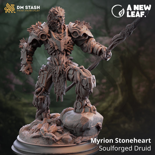 Myrion Stoneheart - Warforged Druid