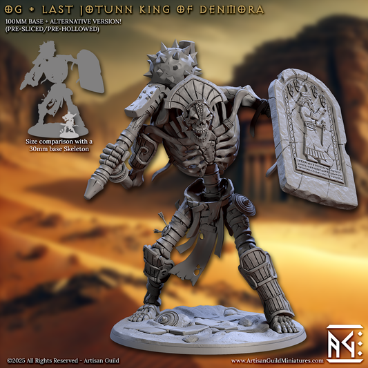 OG last Jotunn king - SKELETON