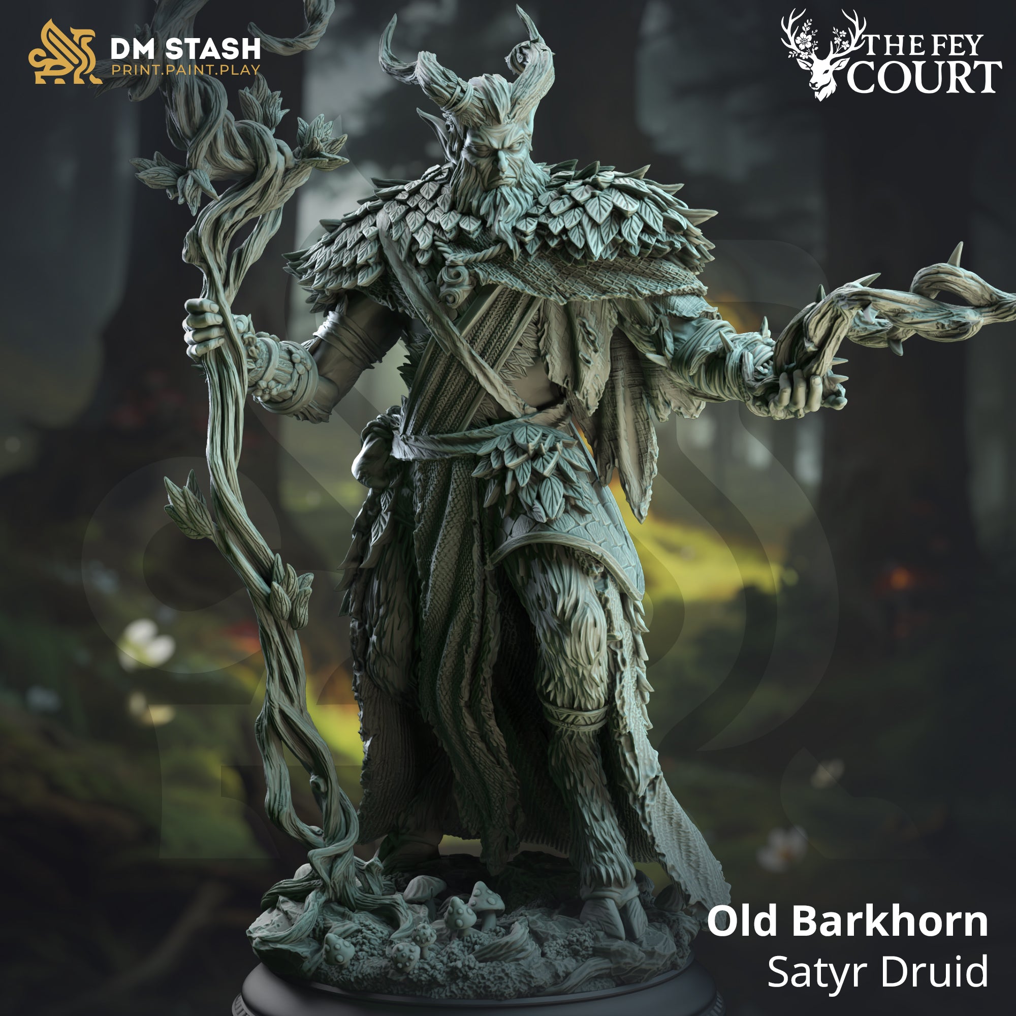 Old Barkhorn - Level 3 Satyr Druid