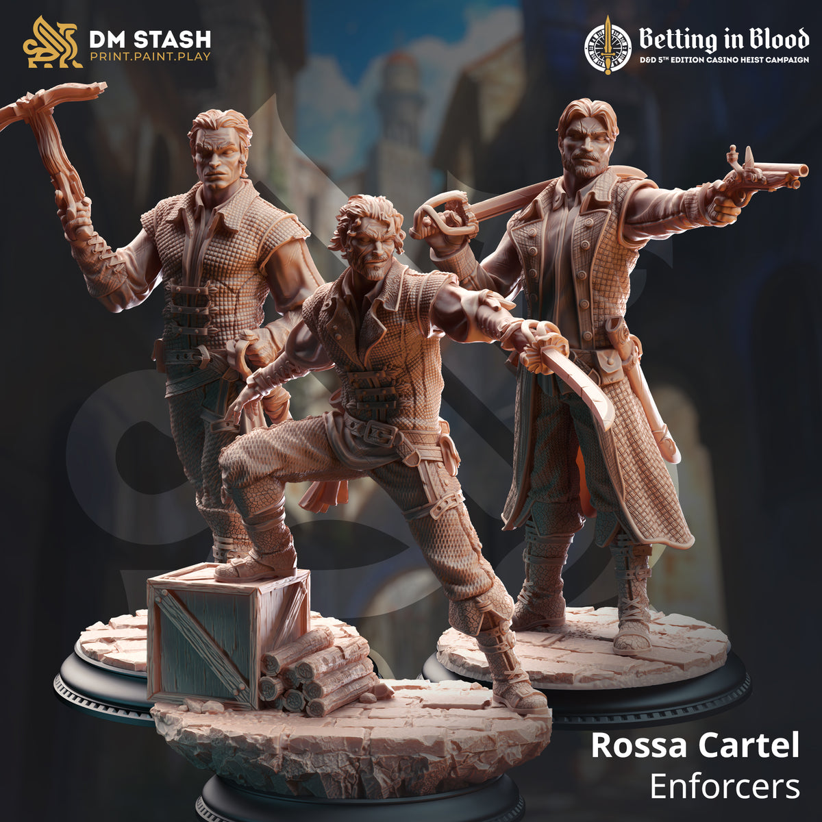 Rossa Cartel Enforcers (Set of Three)