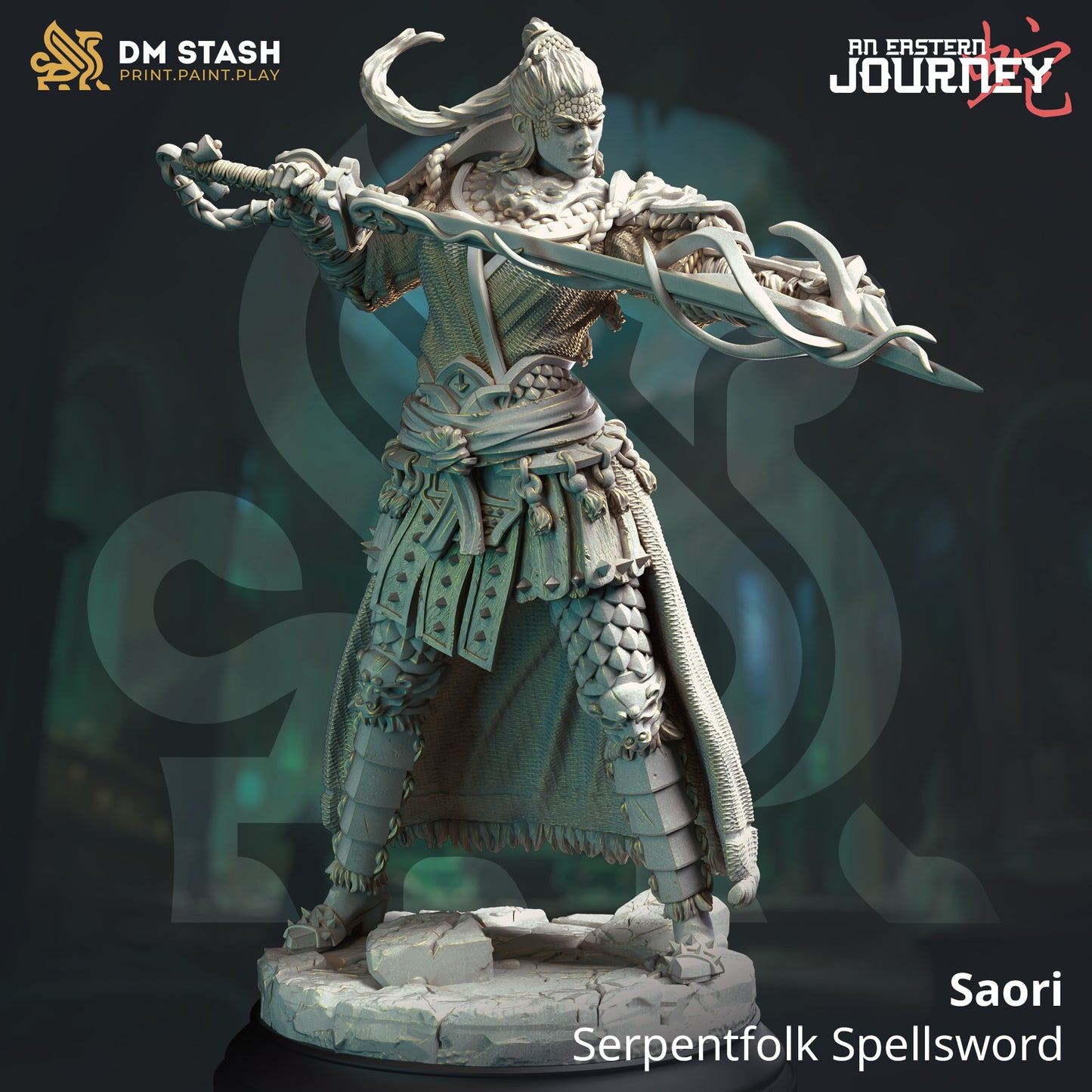 Saori - Serpentfolk Spellsword